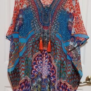 Colorful Bohemian Women's Tunic